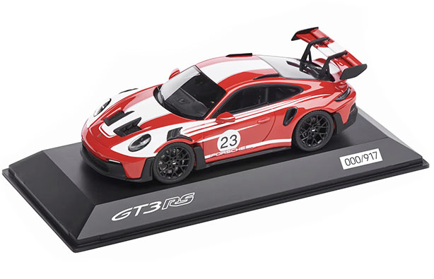 1/43 - GT3 RS Red Salzburg Scale Model : Suncoast Porsche Parts